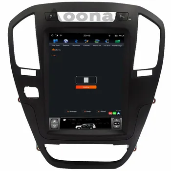 

AOONAV vertical screen for-BUICK Regal 2009-2013 Tesla style car GPS navigation GPS radio Multimedia stereo player