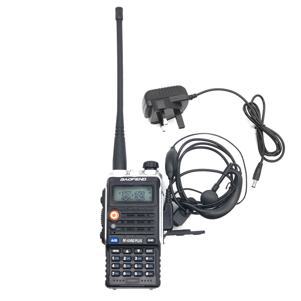 Baofeng BF-UVB2PLUS портативная VHF/UHF Двусторонняя рация широкий диапазон портативная рация камуфляж Прямая поставка