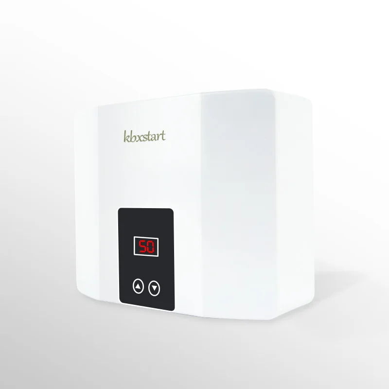 Электрический водонагреватель без резервуара 5500 Вт для нагрева горячей воды Кухня Ванная комната Душ настенный или напольный может регулировать температуру