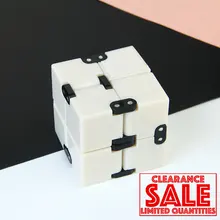 Клиренс Бесконечность куб игрушка антистресс бесконечная Магия флип кубическая головоломка снятие стресса рождественские подарки для детей и взрослых