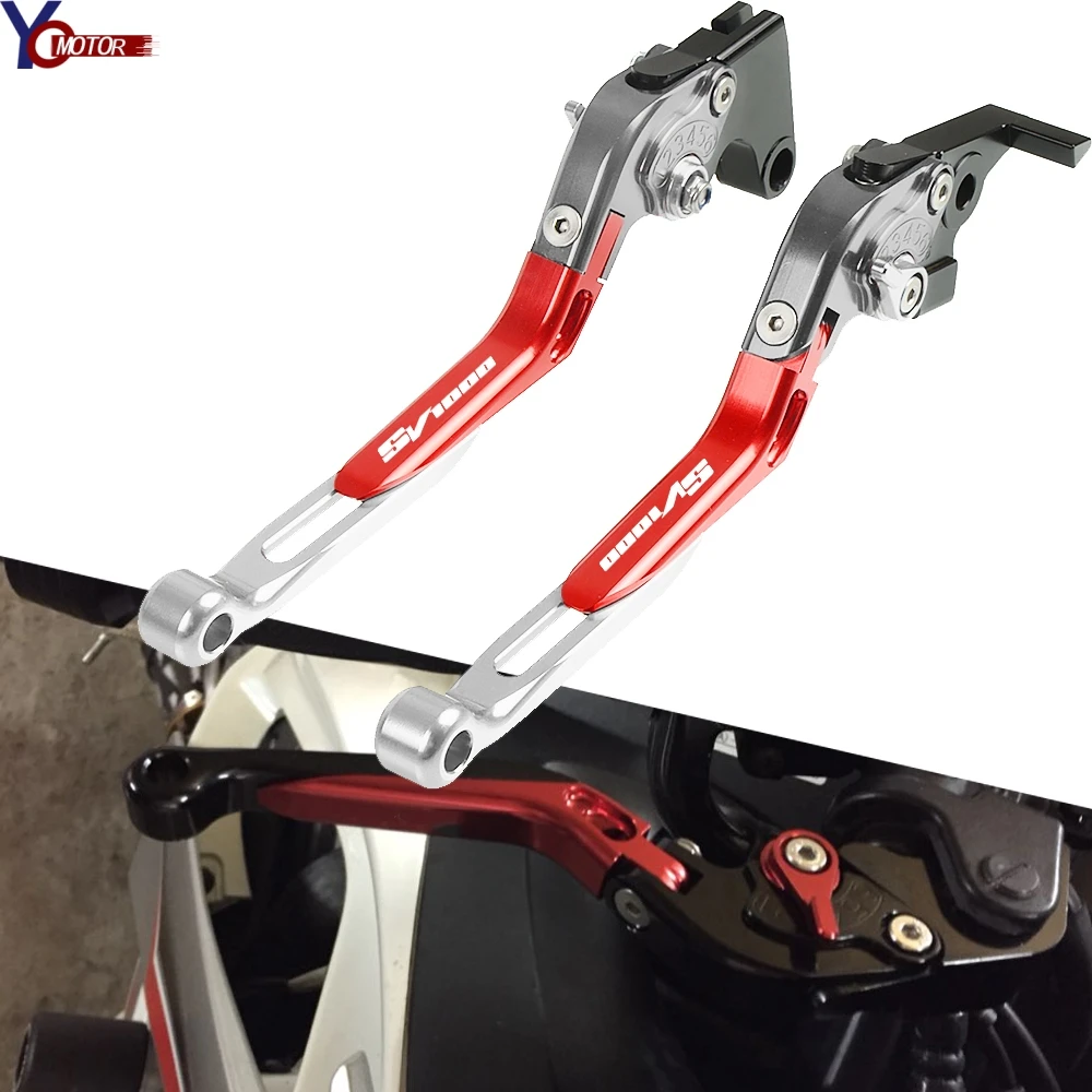 

For SUZUKI SV1000 SV 1000 SV-1000 2003 2004 2005-2007 Adjustable Racing Motorcycle Brake Clutch Levers Motorcycle Accessories