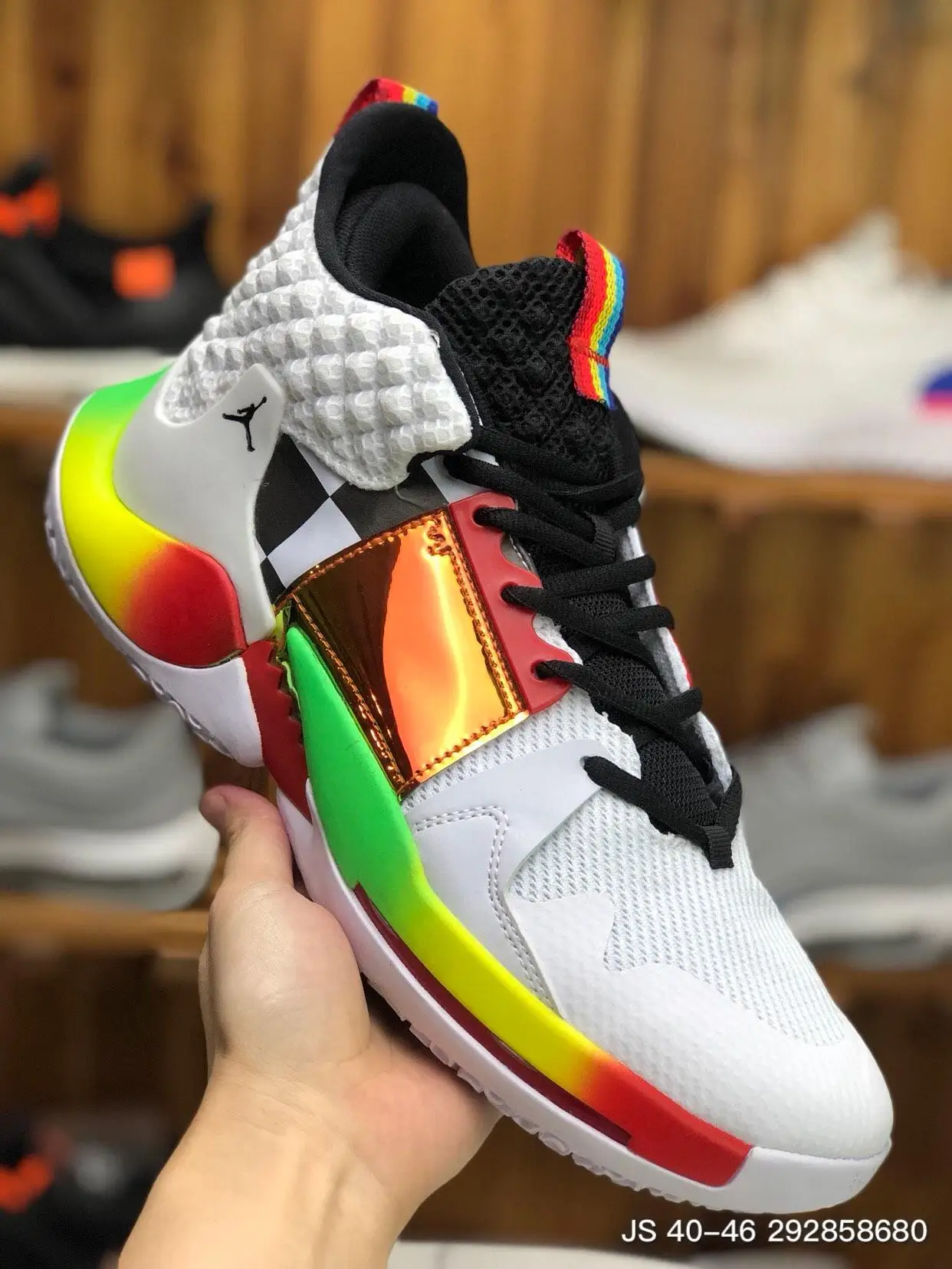 Russell Westbrook 2 basketball boots Jordan Why Not Zer0.2 PF all star Men's Basketball Shoes 40-46 - Цвет: Лаванда