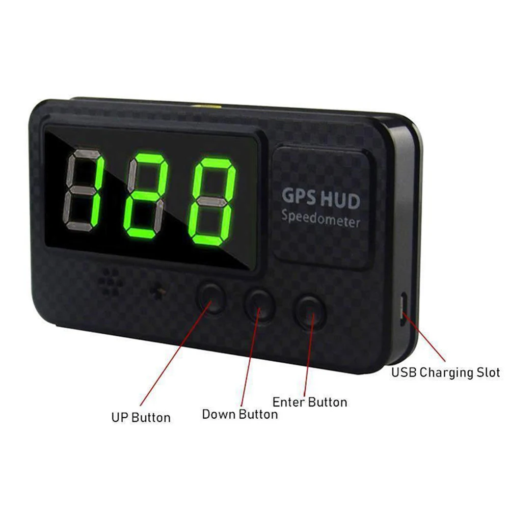  Head Up Display Einfach Zu Installieren Fahrrad Nützliche Motorrad Sicher Fahren Genaue GPS Tacho A