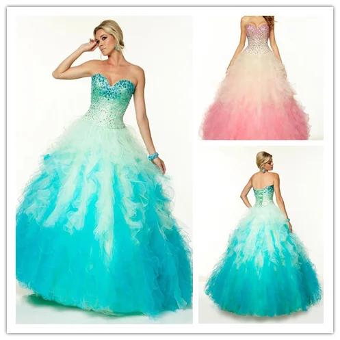 

Puffy Prom Ball Gown Luxury Ruffled Organza Beaded Off the Shoulder Vestido De Festa Evening Long mother of the bride dresses