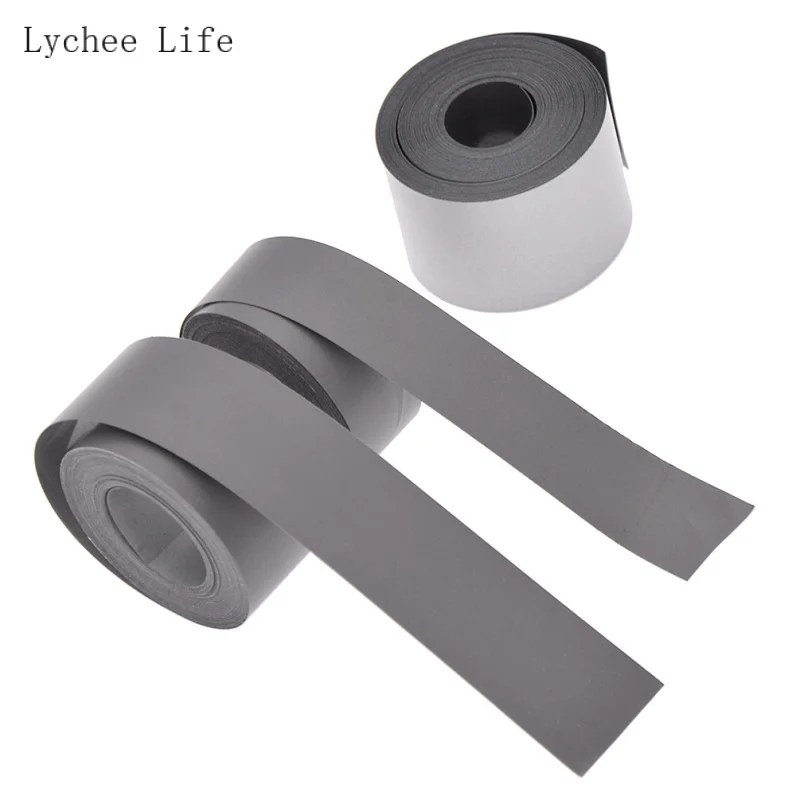 Lychee жизни 1,5/2/2,5 см светоотражающая лента Стикеры для одежды ярлыки, сумок, обуви, Diy ручной работы ремесла