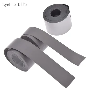 

Lychee Life 1.5/2/2.5CM Reflective Tape Sticker For Clothes Iron On Bag Shoes Diy Handmade Crafts