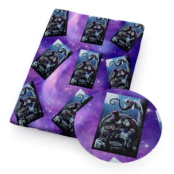 

50*140cm Patchwork Halloween Printed Polyester Ccotton Fabric for Tissue Kids home textile Cartoon Fabric For Quilting,c11452