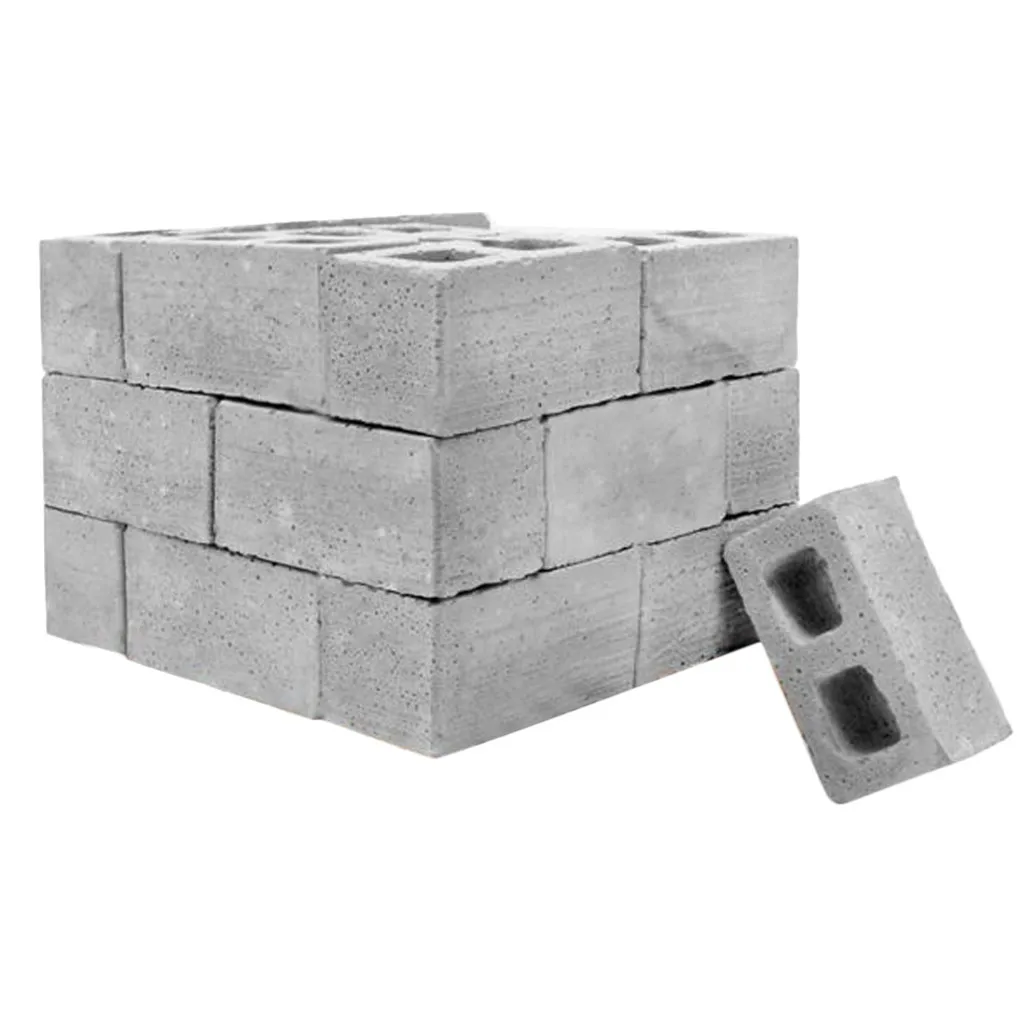 25 шт креативный мини цементный кирпич миниатюрные и ступки позволяют вам построить свой собственный крошечные стены мини-игрушка лего
