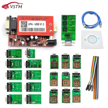 

OBD2 Diagnostic UPA-USB V1.3 Main Unit ECU Chip Tunning UPA USB with 1.3 eeprom adapter ECU programmer