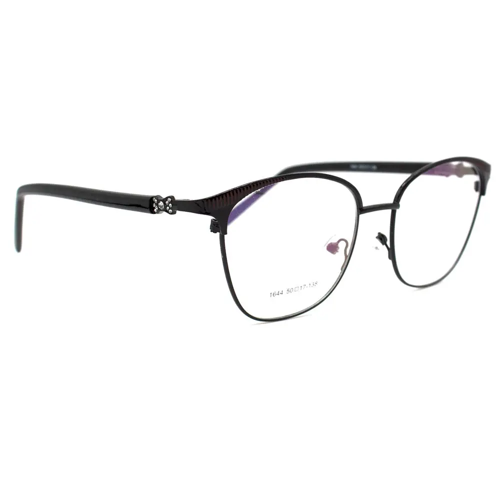 LuckTime Casual Fashion Glasses Frame Metal Retro Woman Myopia Eye Glasses Frame Lucky Time Women Optical Eyeglass frames#1644