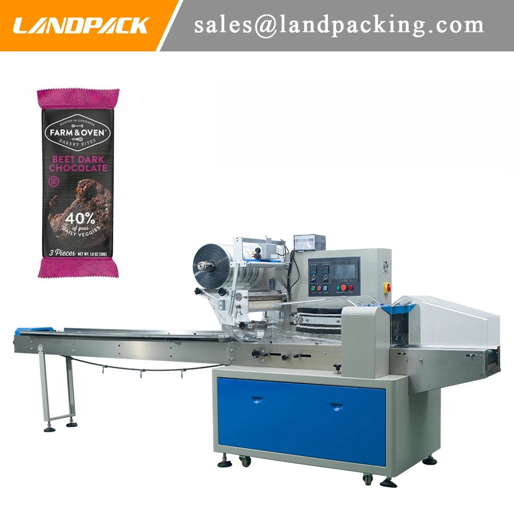 Multifunction Beet Chocolate Flow Wrap Machine Automatic Chocolate