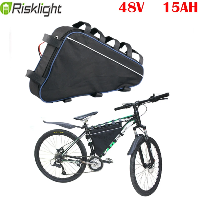 Triangle Battery 48v 15ah portable battery for Bafang 750w 500W mid drive motor kit batteria bici elettrica haibike sduro | Спорт и