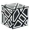 FangCun 6cm Ghost Cube 3x3 Strange-shape Cube Magic Cube Puzzle Hollow Sticker Speed Cube Educational Toys 3x3 Ghost Cube ► Photo 1/6