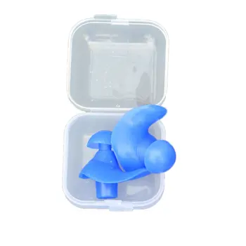 

1 Pair Waterproof Swimming Professional Silicone Swim Earplugs Soft Anti-Noise Ear Plug for Adult Children Swimmers