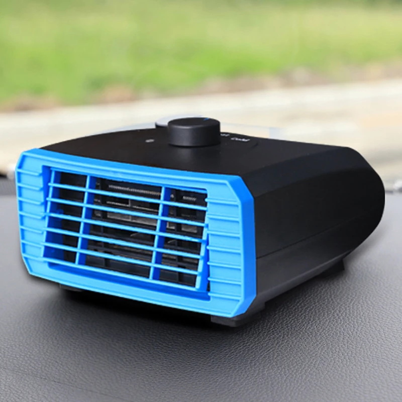 12V 24V автомобиль электрические обогреватели Стекло размораживания испарения нагрева кузнечной печи Автомобильная нагревательная аксессуары - Название цвета: Синий