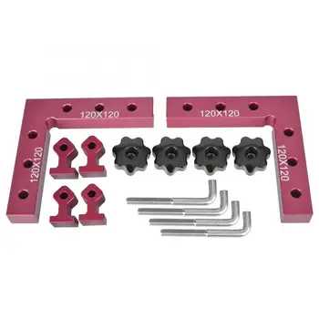 

Woodworking Right Angle Fixing Clip L Shape 90 Degrees Ruler Carpenter's Tool Woodworking Machinery Parts