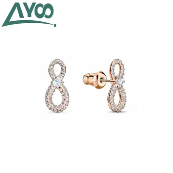 

AYooSWA high quality new 8 lucky numbers charming ladies earrings best gift for girlfriend