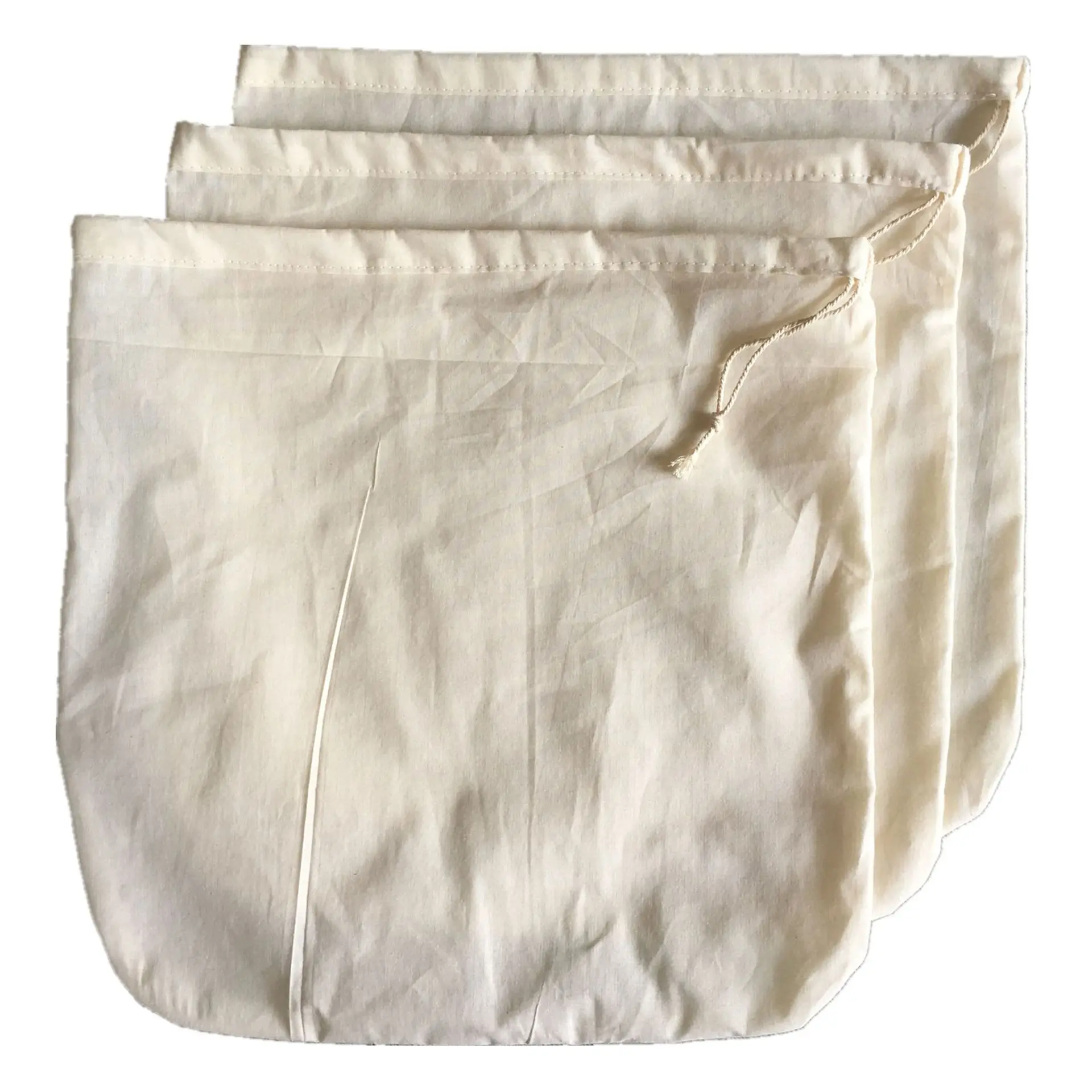 6PCSReusableCheeseClothFilterStrainerCheeseMakingBagFabric