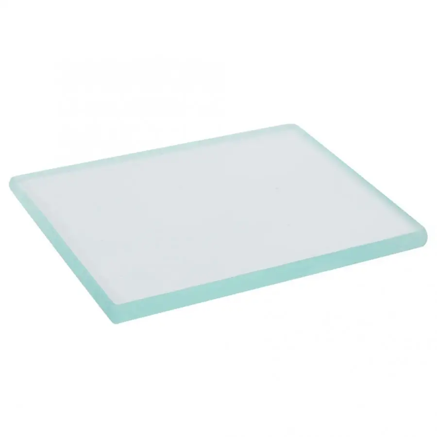 Glass Leather Polishing Tempered Glass Burnisher Slicker Leather Craft Tools 130 x 100 x 8mm Craft Tools