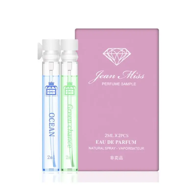 

2PCS/Set Fragrance Long Lasting Perfume sample Lady perfume Atomizer body deodorization