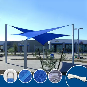 

Triangle Sail Awning Sun Shelter Shade Sails Outdoor Canopy Garden Patio Pool Shade Sail Camping Hiking Yard Sail Awning