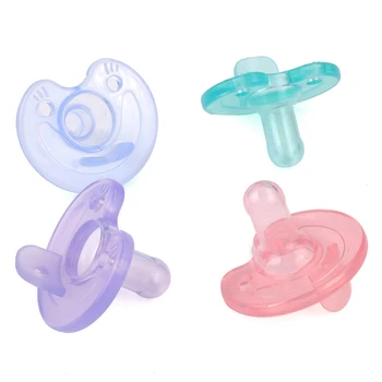 

Newborn Baby Pacifier Newborn Sleeping Food Grade Silicone Thumb Play Comfort Toys Pacifier