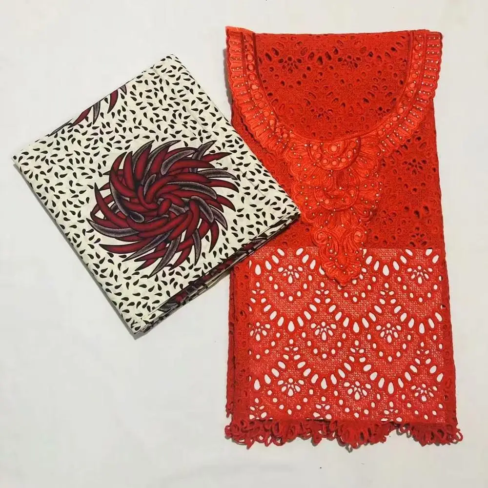 Новейший стиль швейцарская хлопковая сухая кружевная ткань Гана восковая печать ткань воск Анкара ткань настоящий воск принт материал одежды 4 ярдов