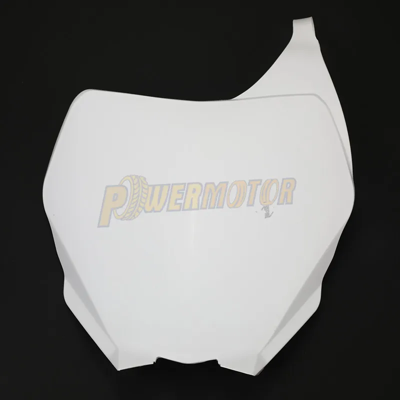 Motorcycle license plate holder license plate holder motorcycle for YZ125 YZ250 fairing front number holder plates name panel plastic 06-14 motocross accessories dirt pit bike