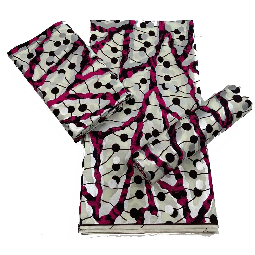 Tissu Ankara Africain 100% Coton - Imprimé Wax, 36 X 45 Pouces - Neuf Au Mètre