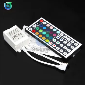 

44Keys LED RGB Controller DC12V IR Remote Controller for SMD 3528 5050 RGB LED Strip Lights