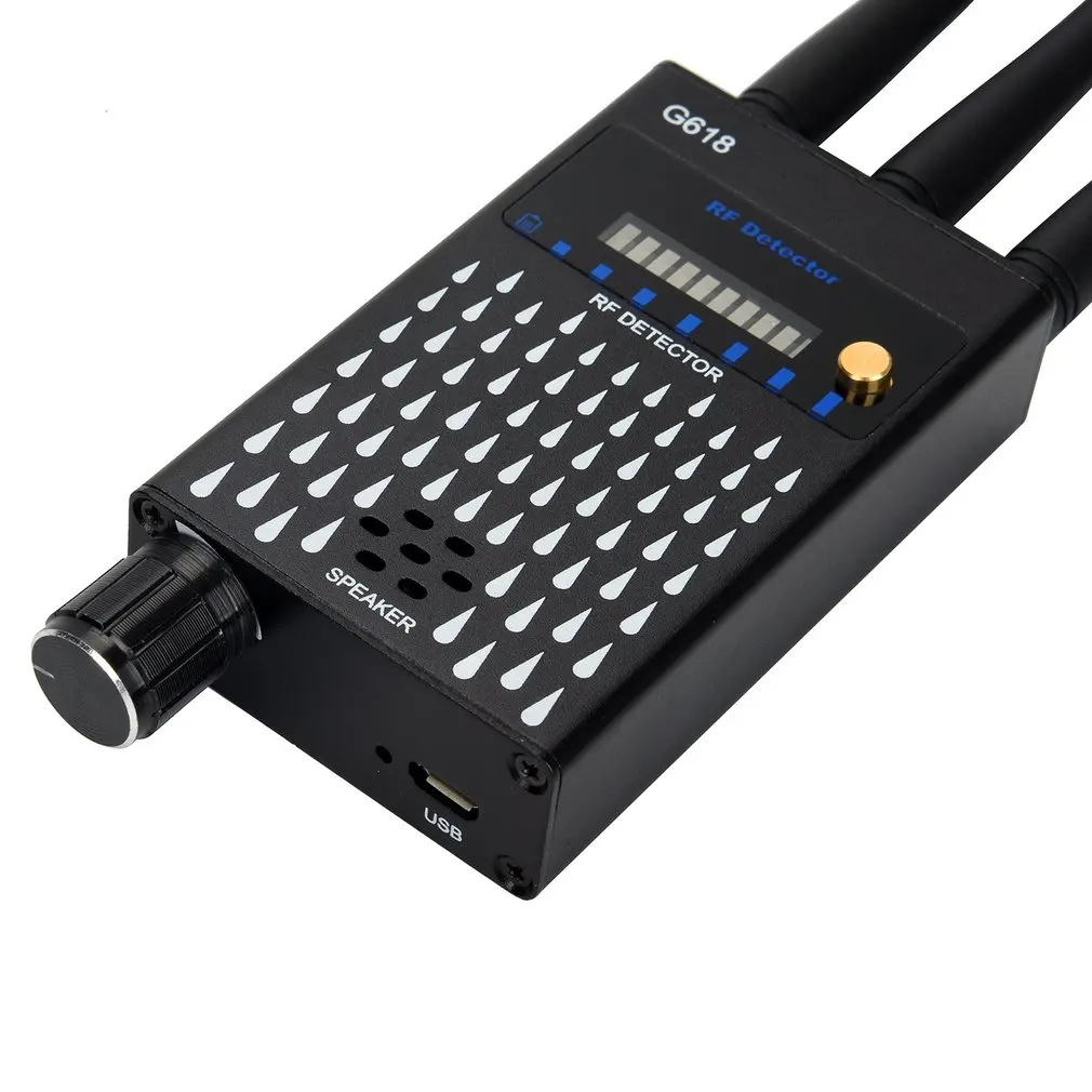 Vilips Detector Antenna Anti-Spy RF CDMA Signal Finder For GSM Bug GPS Tracker Wireless Hidden Camera Eavesdropping G618