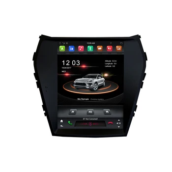 

Smart Tesla Screen Navigation For Hyundai IX45 Santa Fe 15-17 Android 8.1 Car radio GPS Rockchip PX3 PX6 recorder Car Multimedia