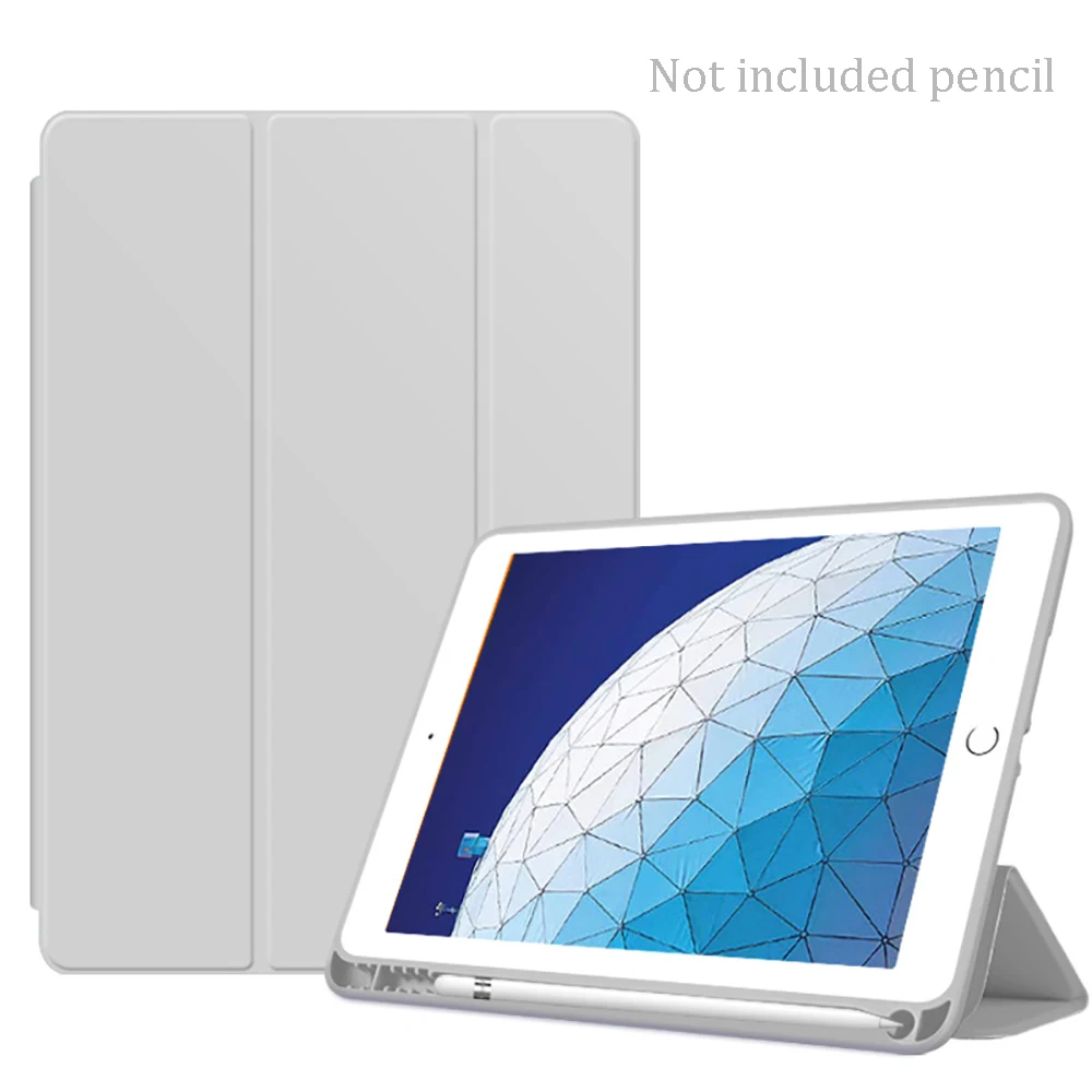 Мягкий силиконовый чехол для iPad mini 5, умный чехол с подставкой и функцией автоматического пробуждения/сна с карандашом,, 7,9 дюйма, A2124, A2125, A2126, A2133