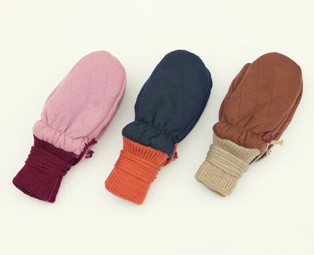 winter Toddler kids gloves kids Baby Cute Thicken Solid Warm Hot Girls Boys Of Warm Gloves baby gloves for newborns перчатки
