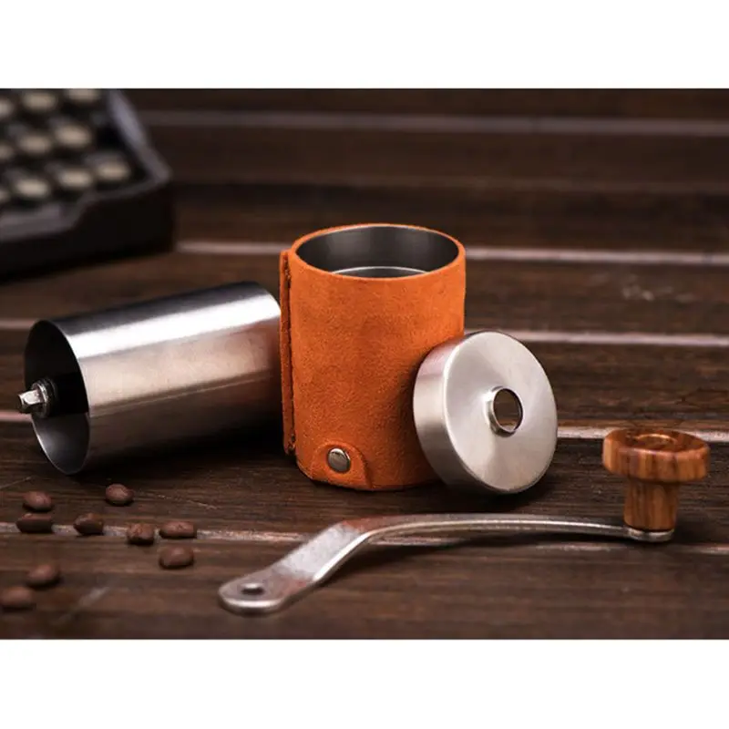 

Manual Coffee Bean Grinder Mill Large Capacity Hand Crank Portable Travel Camping Adjustable Multifunction Grinding U1JE