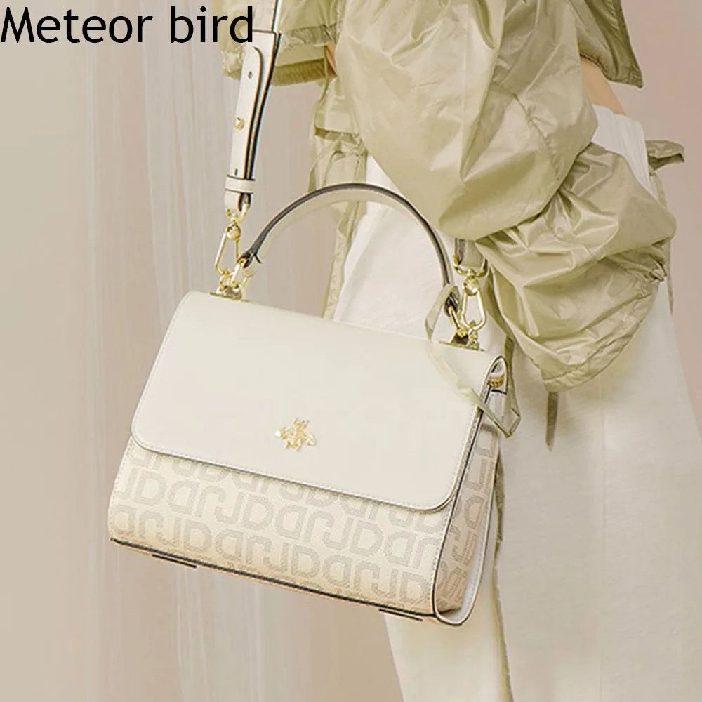 Meteor bird роскошные белые сумки с Пчелой женские дизайнерские сумки через плечо кожаные сумки через плечо для женщин