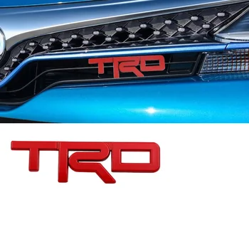 

Car Stickers Grille Emblem for Toyota TRD RAV4 Camry 40 Yaris Corolla Yaris Auris Reiz CHR Prado Celica Badge Decal Accessories
