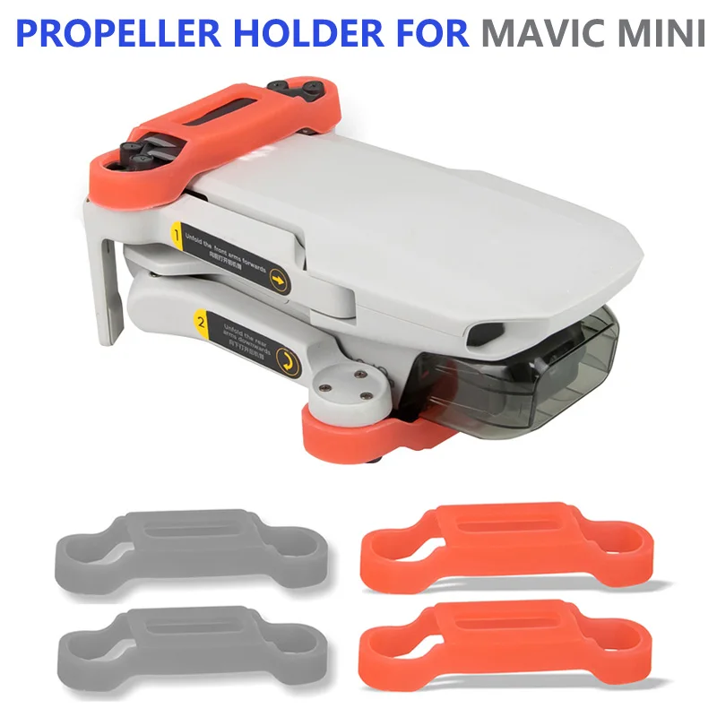 Propeller Motor Holder for DJI Mavic Mini Drone Blade Fixed Props Protector Silicone Cover For DJI Mavic Mini Drone Accessories
