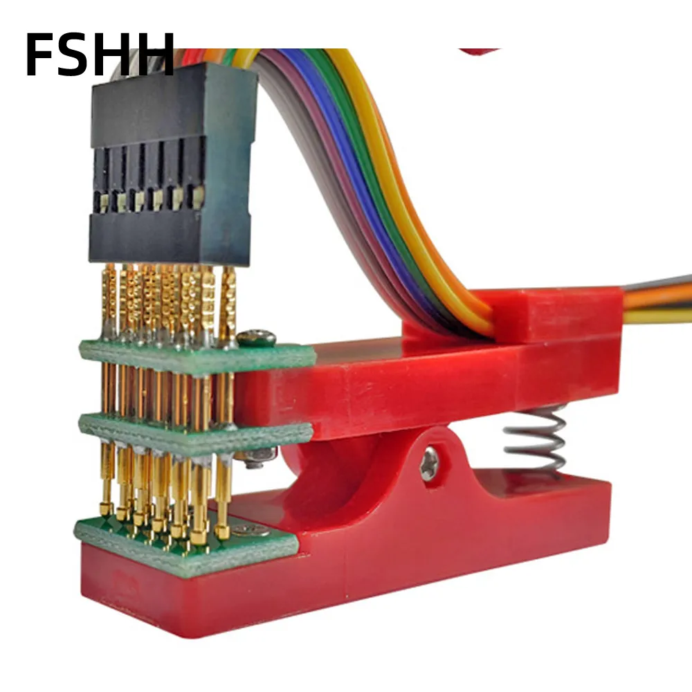 2.0mm ġ  ׽Ʈ ĵ PCB Ŭ Ŭ  ġ, Ƚó κ   ٿε α׷  8P 8px2 16Pin