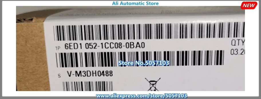 Logo 24Ce 6Ed1052-1Cc08-0Ba0 Transistor 24V/0.3A 24Vd Nuovo Plc