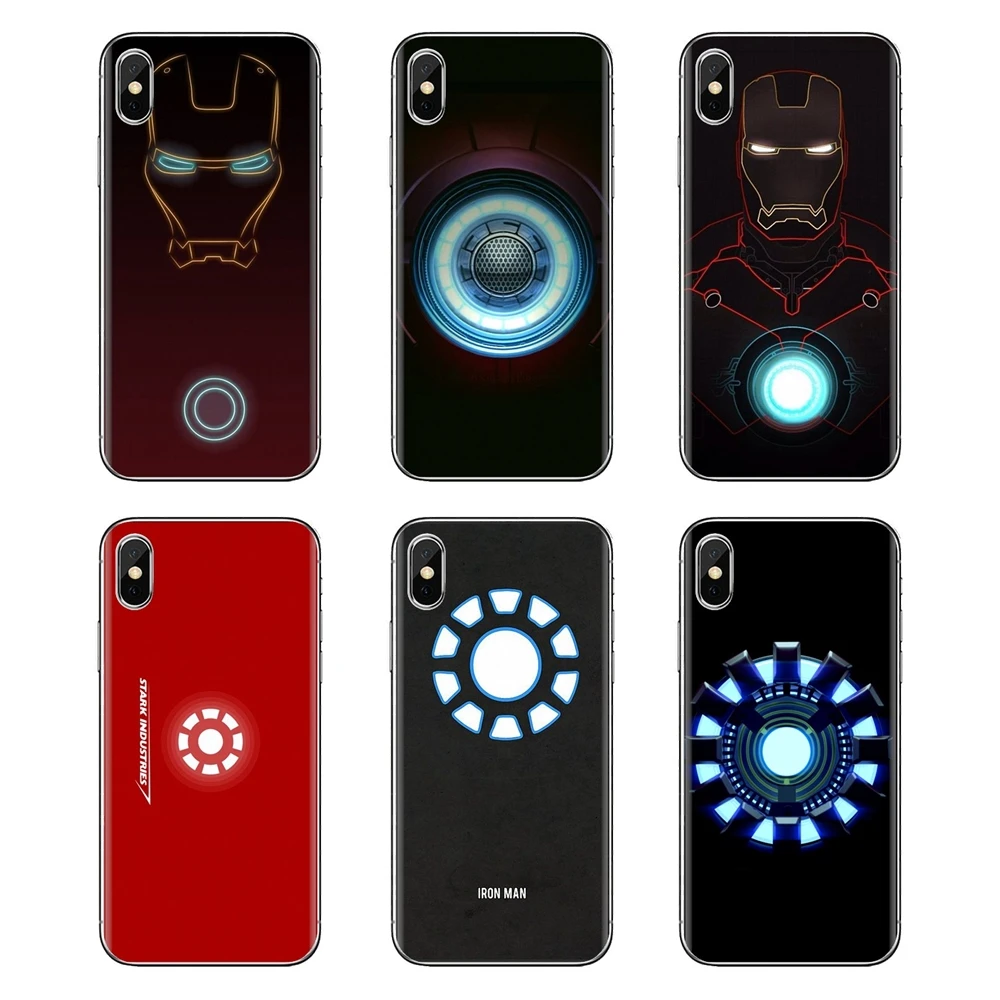 Avengers iron man arc reactor Soft Transparent Cases For Huawei Honor 5A Y6 II Compact Y5 2 Mate 10 30 Lite Nova 2i 9i 5i Pro |