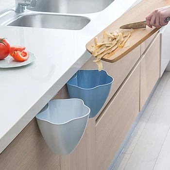 

Garbage Storage Bin Can Hanging Rubbish Container Trash Cans for Home Kitchen B99