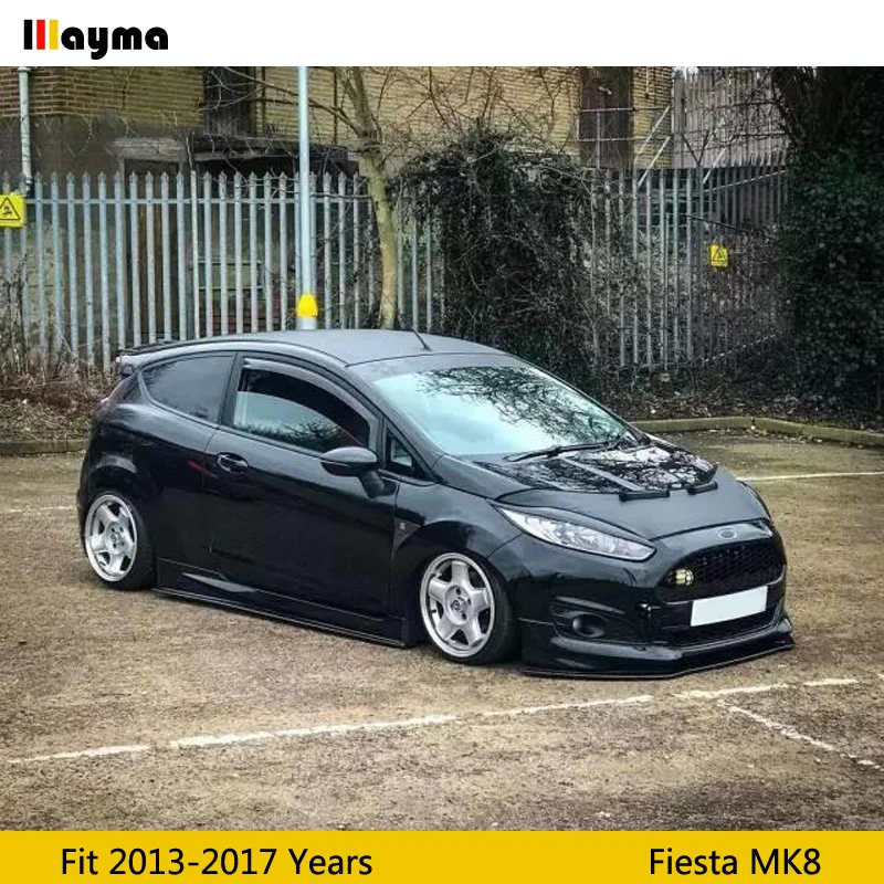 Наклейка на переднюю фару накладки веко для бровей Ford Fiesta facelift MK8 2013 2017 года