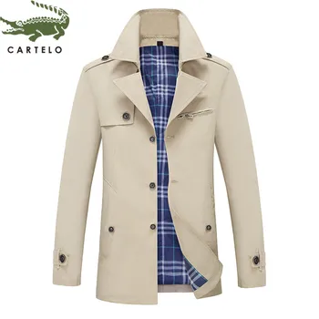 

CARTELO men windbreaker casual business fashion wild men coat comfortable breathable windbreaker men