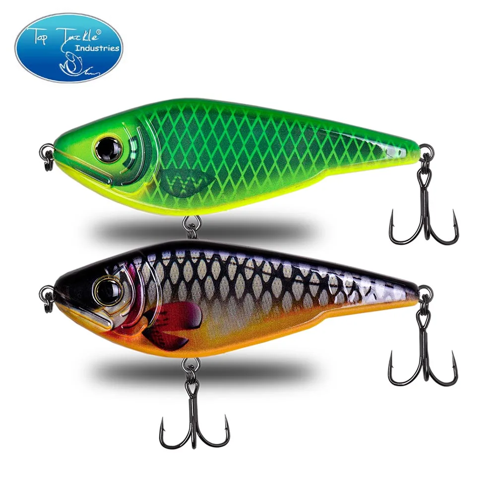 Esca Artificiale Per Luccio 9cm 12g - Set Da 5 Pezzi - Affondante Per Acque Basse