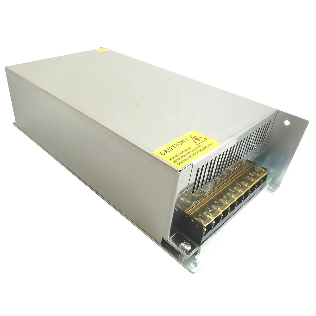 12V 1000W импульсный источник Питание освещения Трансформатор переменного тока выключатель питания постоянного тока адаптер для камеры видеонаблюдения