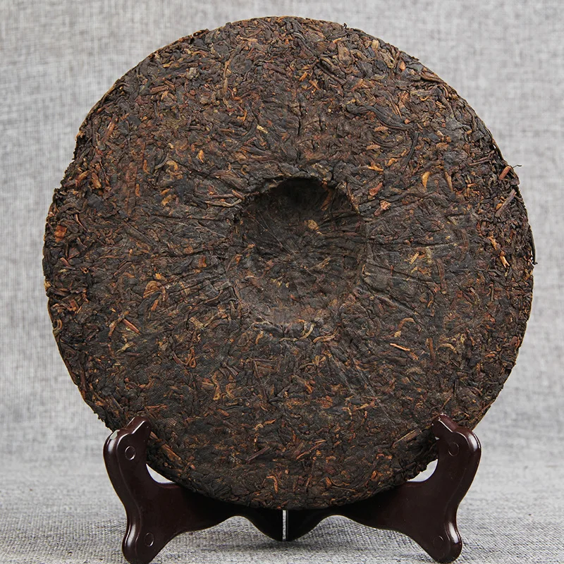 Yunnan Qizi Pu'er чай торт Jingmai Горный 357 г Shu Pu'er чай