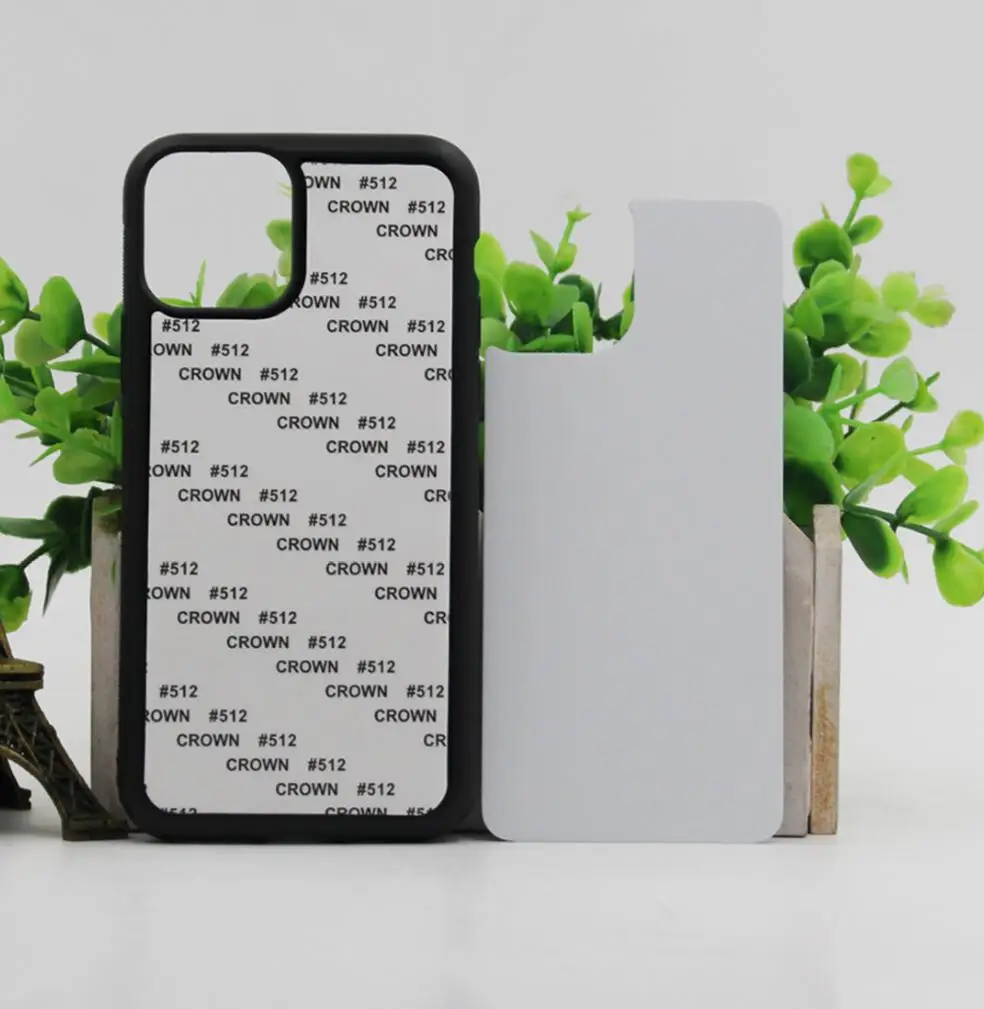 

Blank 2D Sublimation TPU+PC rubber Case for iphone 5s se 6 6s 7 8 plus XR XS MAX IPHONE 11 PRO MAX with metal plates 10pcs/lot