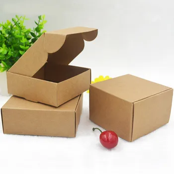 

Small Kraft Carton Kraft Paper candy Box,small brown cardboard paper packing box,Craft Gift Handmade Soap Packaging box 300pcs