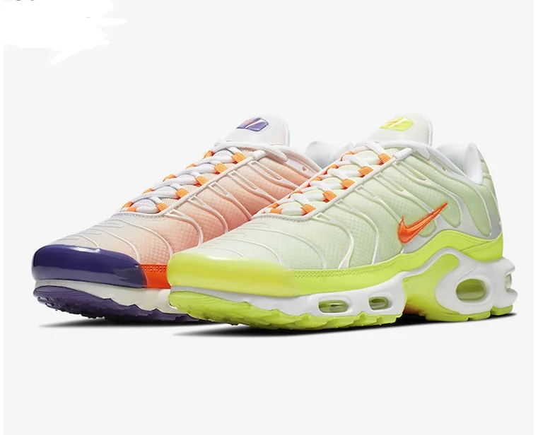 Nike Air Max TN плюс цвет флип Новое поступление мужские кроссовки дышащие уличные спортивные кроссовки